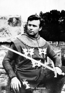 William Russell as Sir Lancelot