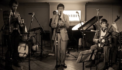 Dixie Ticklers - publicity still of jazz band