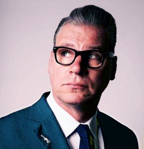 Head and shoulder portrait of Mark Kermode