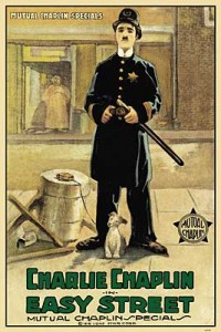 Charlie Chaplin in Easy Street poster