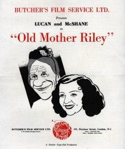 Old Mother Riley poster