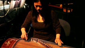 Ling Peng plays the GuZheng