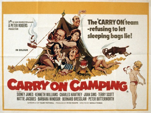 Carry On Camping poster