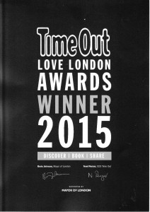 Time Out Award