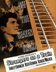 Strangers on a Train poster