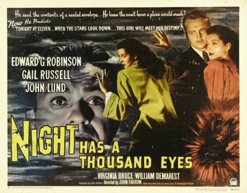 The Night Has a Thousand Eyes poster