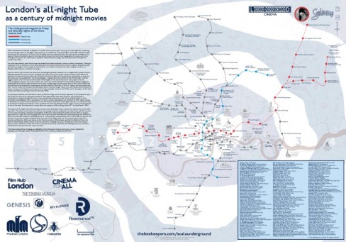 Scalarama 2016 Night Tube map