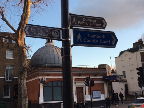 Cinema Museum sign