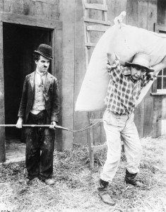 Chaplin in The Tramp
