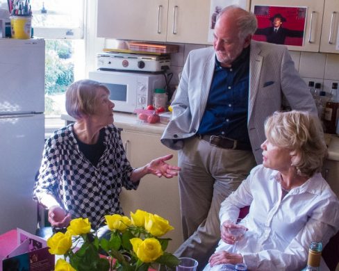 Glenda Jackson, Steve Chibnall, Lisi Russell