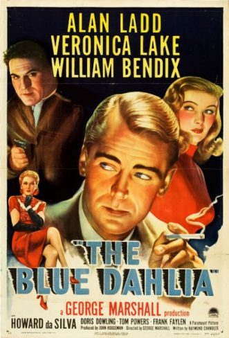 The Blue Dahlia poster