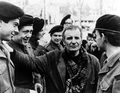 Lindsay Anderson directing if…. with David Wood behind