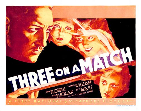 Three on a Match poster