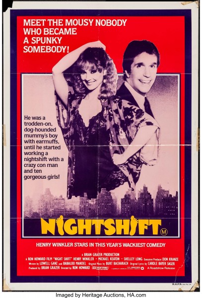 NIGHT SHIFT Movie Poster (1982)