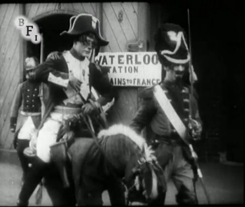 The Adventures of Pimple: The Battle of Waterloo (1913)