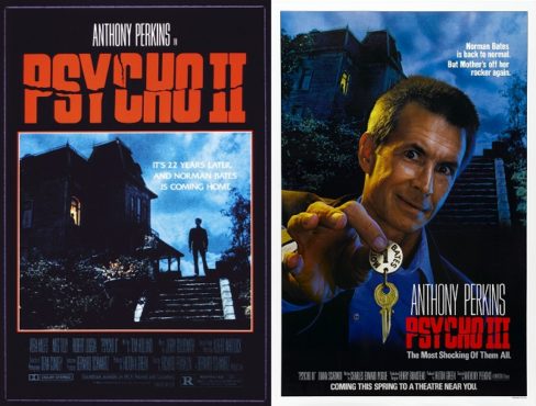 Psycho II and III posters