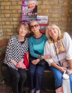 Glenda Jackson, Georgina Hale, and Ken Russell’s daughter, Vicky Russell