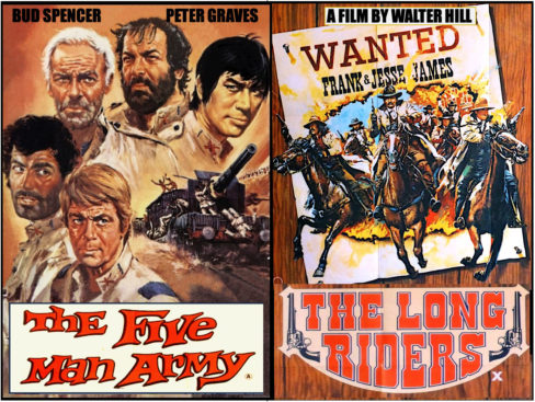 The Five Man Army - The Long Riders poster