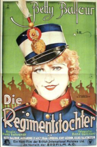 Daughter of the Regiment poster